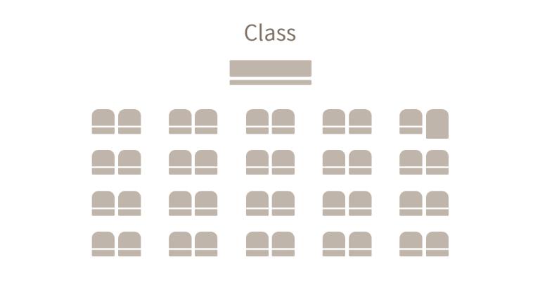 Convention - Seat Layout - Class