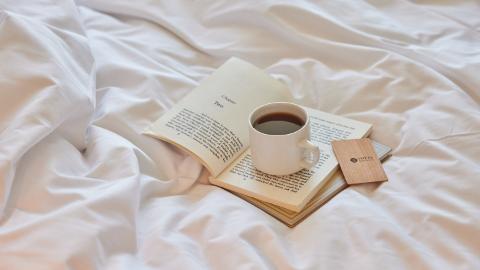 coffee, book, comfy, relaxation