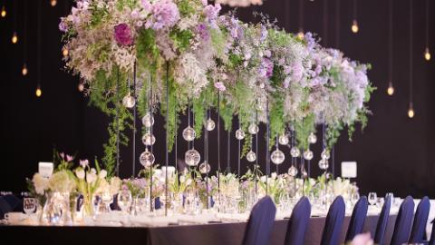 wedding, crystal ballroom