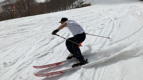 春スキー、スキー