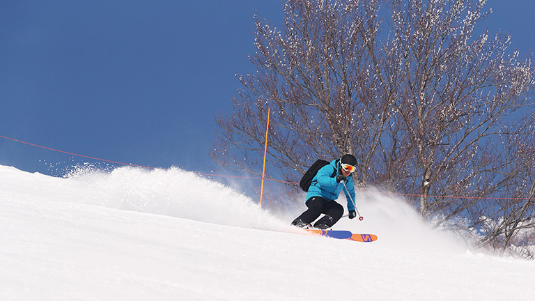 Ski slopes, slope courses, off-piste courses