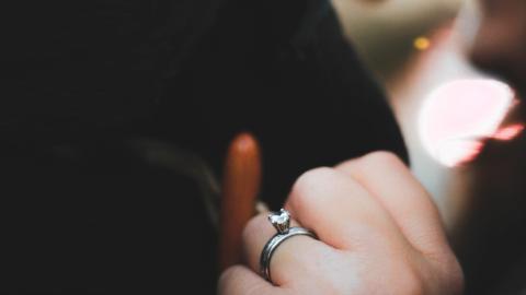 proposal, couple, ring